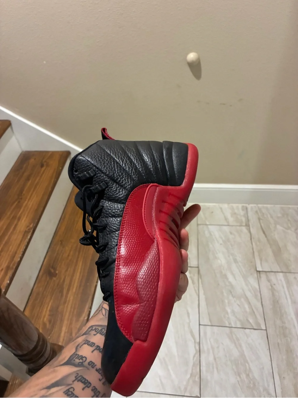 Jordan Men's Basketball Sneakers - Red/Black